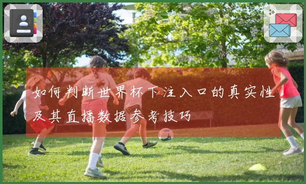 如何判断世界杯下注入口的真实性及其直播数据参考技巧