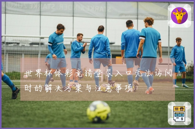 世界杯体彩竞猜登录入口无法访问时的解决方案与注意事项